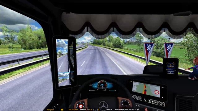 TEST JBX Graphics and Actros MP5 /France/ смотреть онлайн
