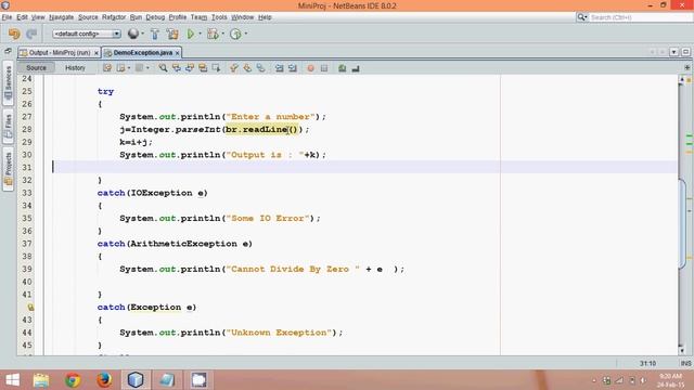 10.7 Exception Handling in Java Practical Part 5 Throw and Throws смотреть онлайн