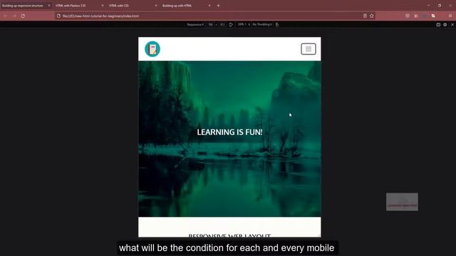 Coding up a Basic web Template with HTML, CSS, Flexbox and Bootstrap for Beginners - Intro part смотреть онлайн