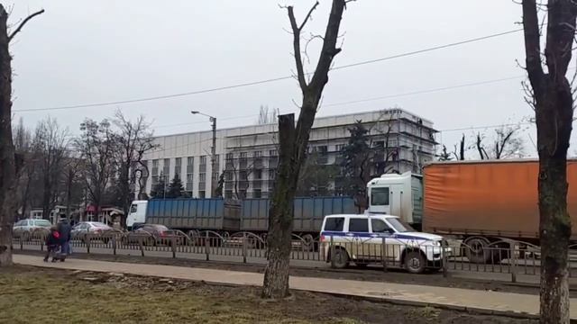 Мариуполь. Мира, 87А после сноса, 29 января 23г. смотреть онлайн