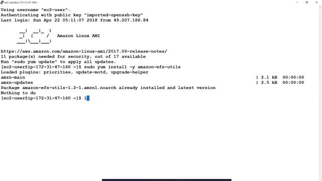 22. How to create a Elastic File System EFS смотреть онлайн