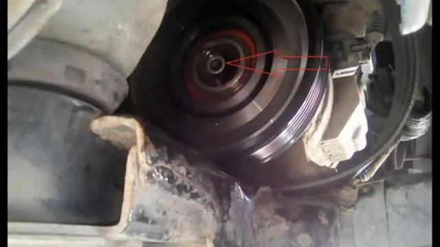 Снятие и установка муфты кондиционера смотреть онлайн