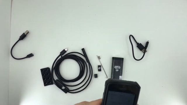 Недорогой видеоэндоскоп WiFi для iOS Android Windows смотреть онлайн