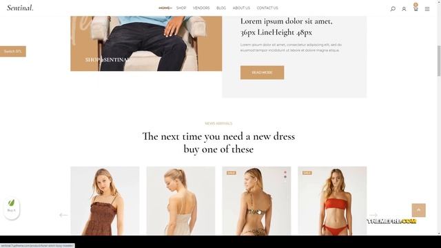 Sentinal - Fashion Modern Shop WooCommerce Theme electronics jewelry Yuri смотреть онлайн