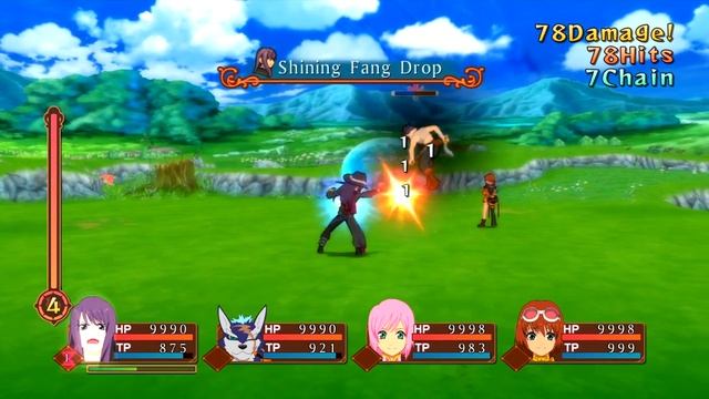 Tales of Vesperia Yuri Infinite Combo Tutorial смотреть онлайн