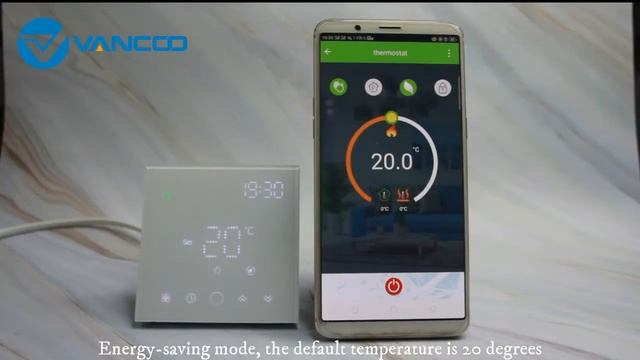 TGW003 WIFI (Connect WIFI+control thermostat by phone) смотреть онлайн