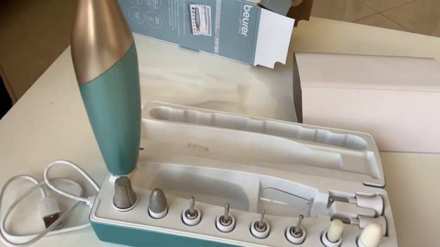 Unboxing Beurer Professional Manicure And Pedicure Set MP 84
