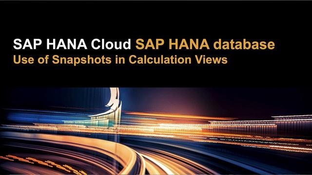 What's New in SAP HANA Cloud in June 2022 смотреть онлайн
