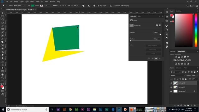Direct Selection Tool - Adobe Photoshop CC 2019 смотреть онлайн