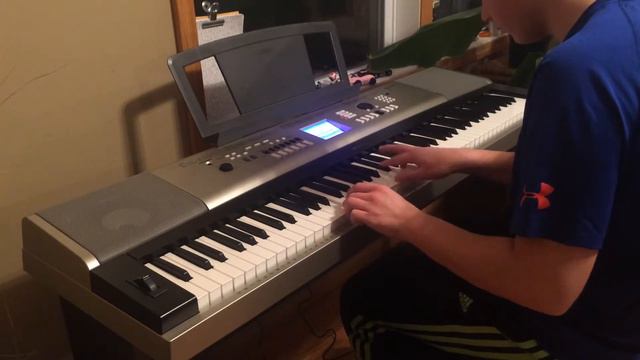 Vivaldi Spring (1st Movement) Allegro on Yamaha YPG 535 Piano смотреть онлайн