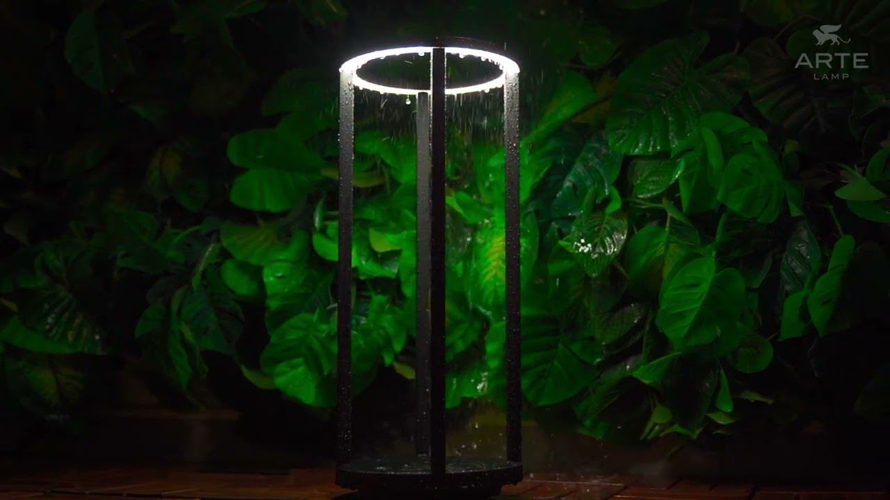 НОВИНКА 2024! HASSALEH by ARTE Lamp Уличный светильник нового поколения! A3370PA-1BK смотреть онлайн