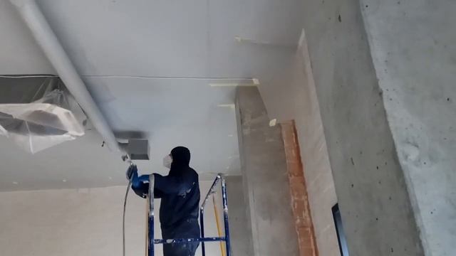 Безвоздушная покраска инженерных коммуникаций смотреть онлайн