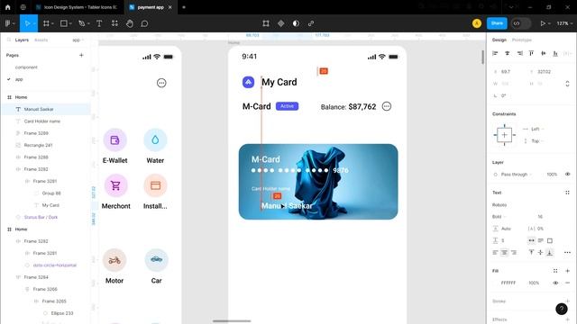 Payment App UI UX Design || PayMoney App Figma Tutorial смотреть онлайн