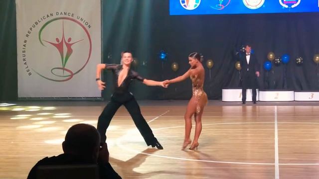 Gomel Open 2019 Святослав Чижик - Вероника Лепко Взрослые Презентация смотреть онлайн