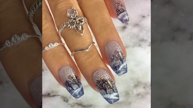 Ледяные Ногти.. Тренды Зимнего Маникюра 2023-2024.. смотреть онлайн