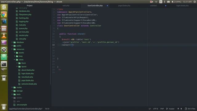 Laravel 5.6 tutorial - use joins with database смотреть онлайн