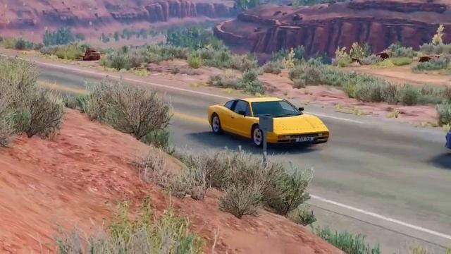 DACIA, VOLSKWAGEN, FORD, BMW COLOR POLICE CARS TRANSPORTING WITH TRUCKS - BeamNG.drive смотреть онлайн