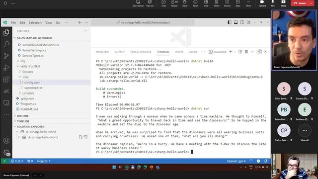 Semantic Kernel por Bruno Capuano смотреть онлайн
