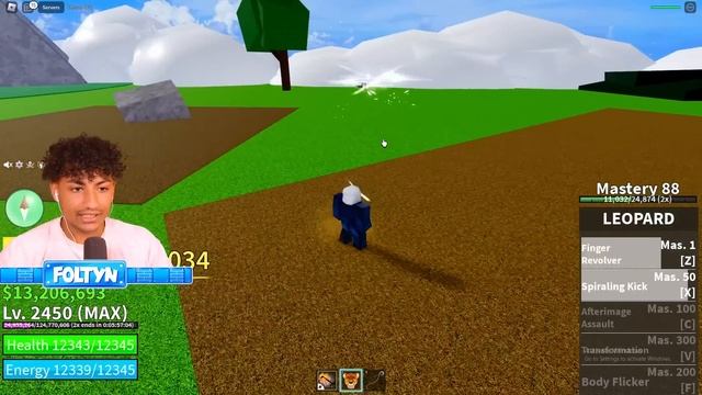 Killing Every Boss With The Leopard Fruit.. (Blox Fruits) смотреть онлайн