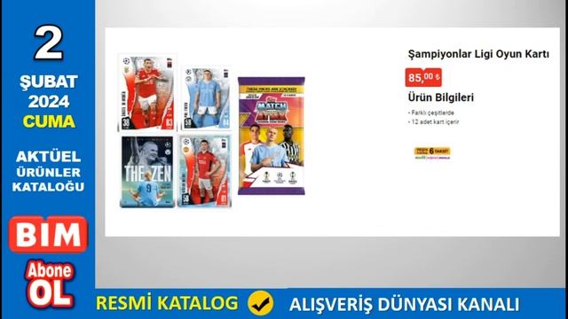 BİM BU CUMA | BİM 2 ŞUBAT 2024 KATALOĞU | AKTÜEL ÜRÜNLER | RESMİ KATALOG смотреть онлайн