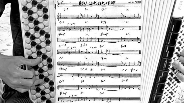 How Insensitive - Jobim (digital accordion) смотреть онлайн