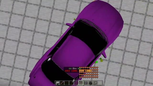 МОД НА GT-R В МАЙНКРАФТ ПЕ! МОД НА МАШИНЫ В МАЙНКРАФТ БЕДРОК смотреть онлайн