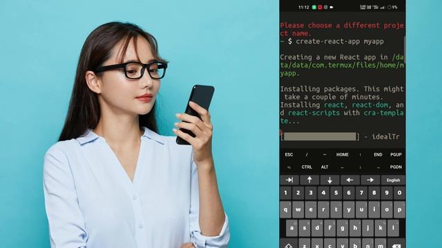 How to Install React js On Your Android Phone In Hindi || Install React on android Device смотреть онлайн