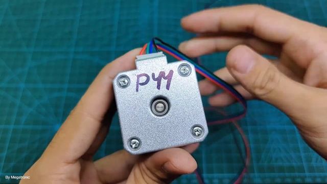 STEPPER02-P44S8 | Nema 17 Stepper Motor 4 Lead 17HS8401 1.7A