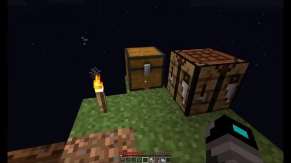 Minecraft- Custom Maps - Sky Island Custom Map Gameplay