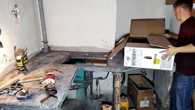 Ремонт квартиры От А до Я Руками Иваныча #Столешница из бетона подготовка для шлифовки Этап#3 смотреть онлайн