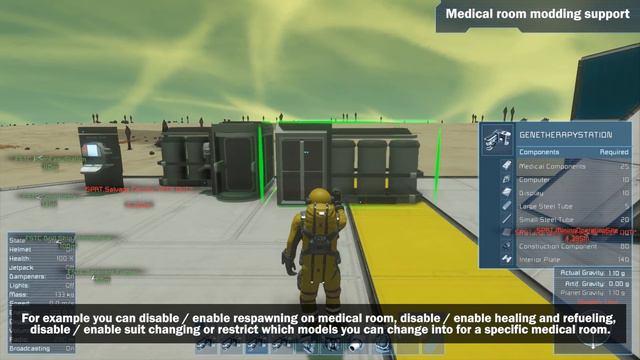 Space Engineers - Update 01.116 - Medical room modding support смотреть онлайн