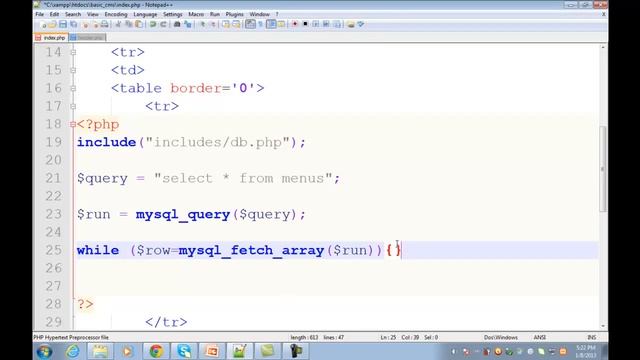 40Complete CMS Website in PHP MySQL Urdu Hindi Tutorials Part 5 of 16 смотреть онлайн