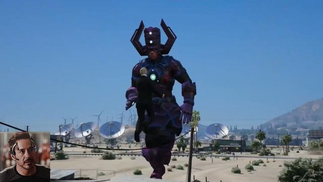 US Presidents Survive GALACTUS ATTACK In GTA 5 смотреть онлайн
