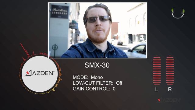 Azden SMX-30 Video Microphone - Quick Look and Listen смотреть онлайн