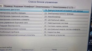 Работа авто сканера ВАСЯ ДИАГНОСТ
