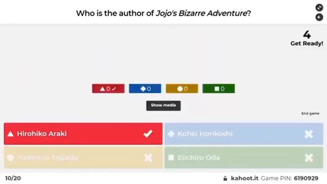 Anime Trivia Kahoot Quiz #4 смотреть онлайн