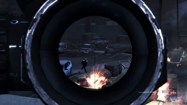 Homefront - Assault On TigerDirect.com Warehouse : M110 SASS Gameplay смотреть онлайн