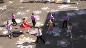 Выпускной утренник в детском саду . Флешмоб.