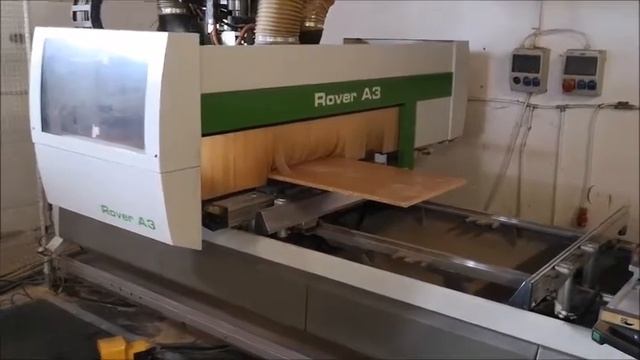 BIESSE Rover A 3.30 CNC Machining Centre смотреть онлайн