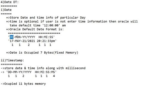 #1.3 long and date data types in oracle SQL | Oracle SQL смотреть онлайн