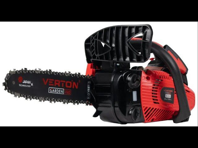 бензопила Verton Garden Pro CS 2512 испытание после сборки . смотреть онлайн