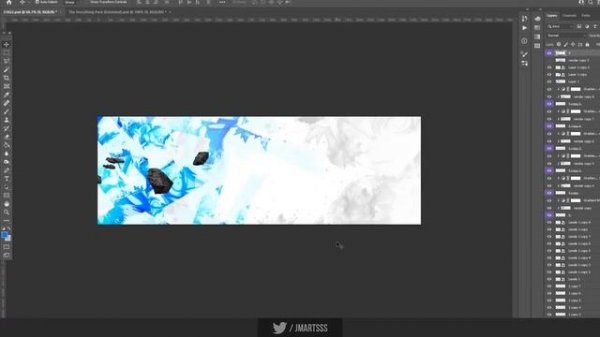Anime Banner Tutorial (FREE PSD) - Tutorial by JM ARTS