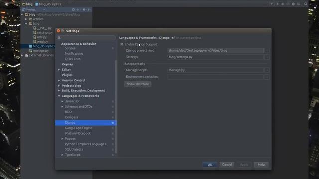 Как открыть базу данных SQLite в PyCharm Professional. Настройка проекта. смотреть онлайн