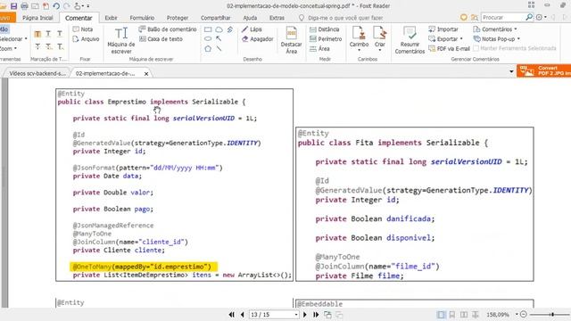 Spring Boot Backend: 05 JPA Mapeamentos смотреть онлайн