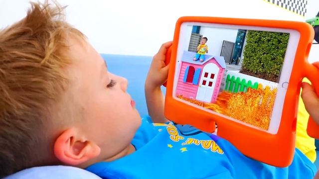 Vlad and Niki stickers everywhere and other funny stories for kids смотреть онлайн