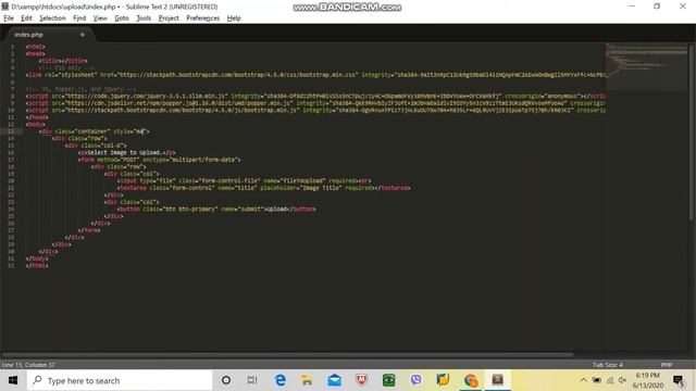 How to Upload and Fetch Images in PHP and Mysql & Bootstrap. Part[1] смотреть онлайн