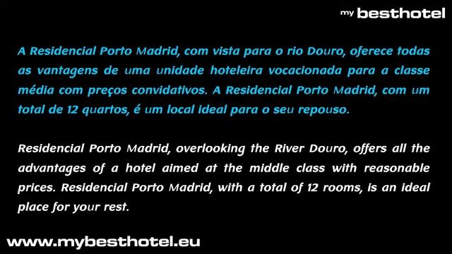 Residencial Porto Madrid Porto Hotel Contactos Oporto Booking смотреть онлайн