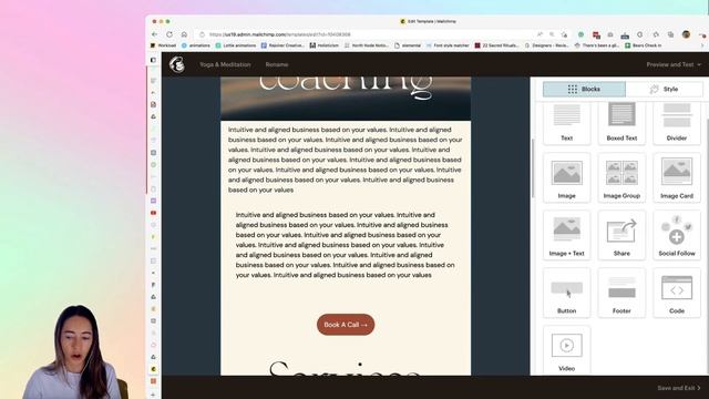 Add padding around your text in the Mailchimp builder смотреть онлайн