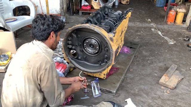 Rebuilding CATERPILLAR 3306 Engine Completely | How To Rebuild Engine