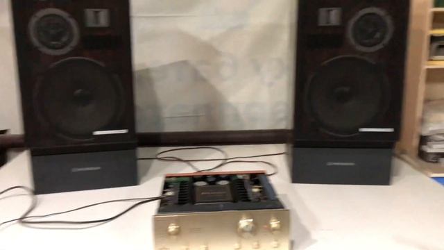 Pioneer s-955 & Sansui AU-@907Nra смотреть онлайн